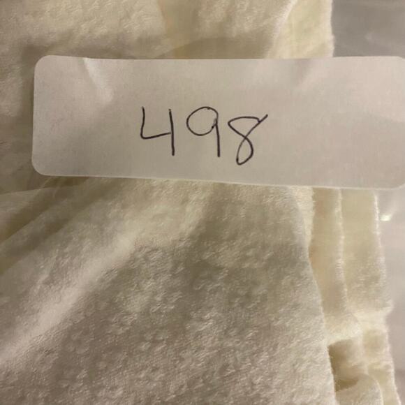 Madewell White Crop V Neck Sleevless Blouse Top Shirt Size Medium Boxy Dressy - Picture 12 of 12